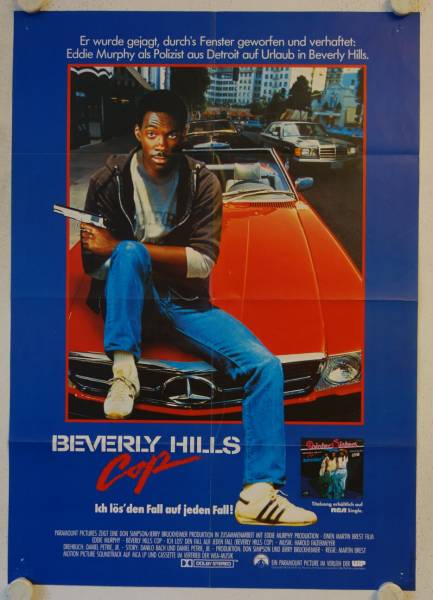 Beverly Hills Cop - Ich lös den Fall auf jeden Fall originales deutsches Filmplakat